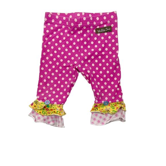 Matilda Jane On The Dot Scrappy Leggings - Picture 1 of 4